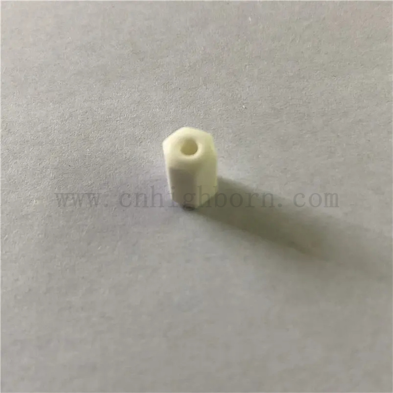 Verschleißfestigkeit Al2o3 Alumina Keramik Draht Führung Textil Keramik Öse