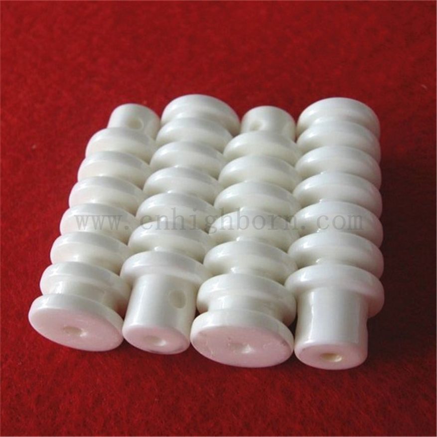 Hoher Verschleiß resistenter Diamant poliertes Zirkonia Textil gerillt Keramikführer Garn Özeletts