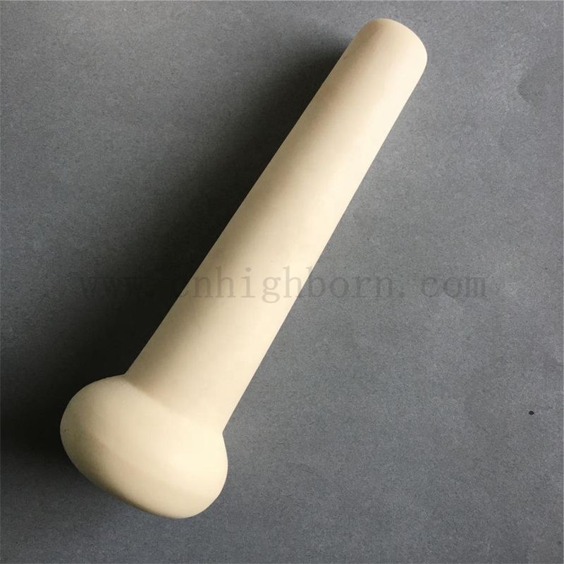 99% AL2O3 Keramikmörser und Stößel Aluminiumoxid -Porzellanschleifschüssel und Stange für das Labor