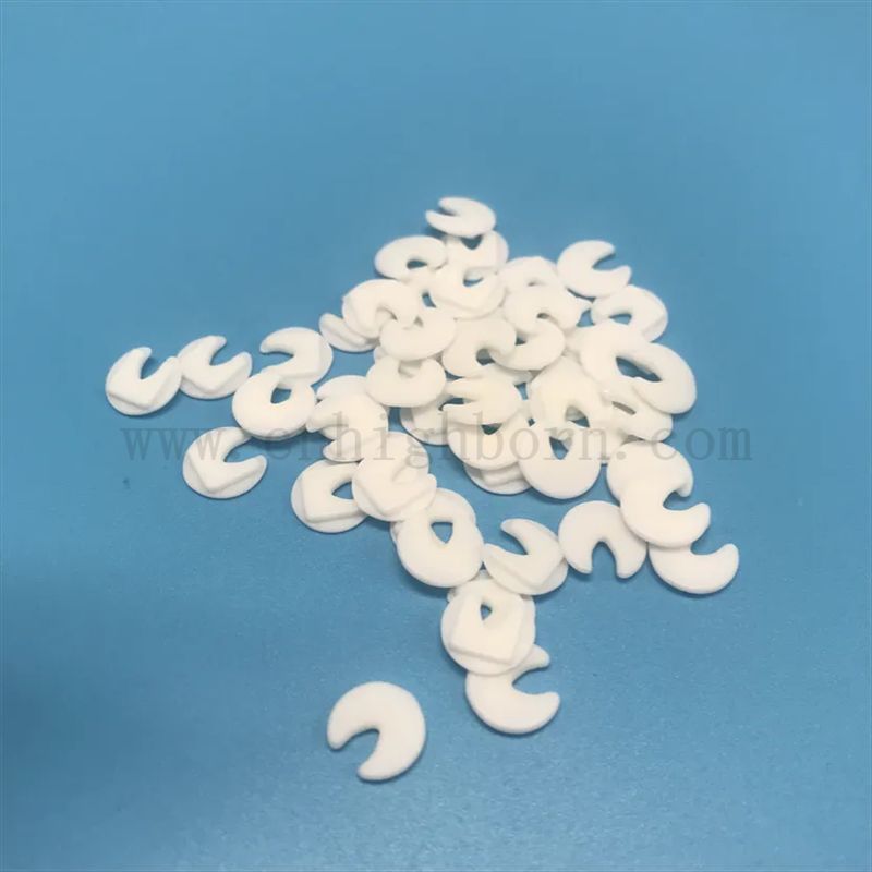 Industrial Customized 99% AL2O3 Textilkeramikstücke tragen Widerstand Alumina Teile