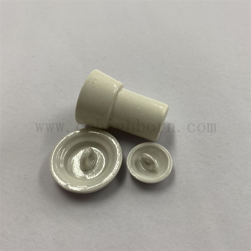 Al2o3 Porzellan Doppelschicht Tiegel für die Kohlenstoffanalyse Aluminiumoxid Keramik -Topf