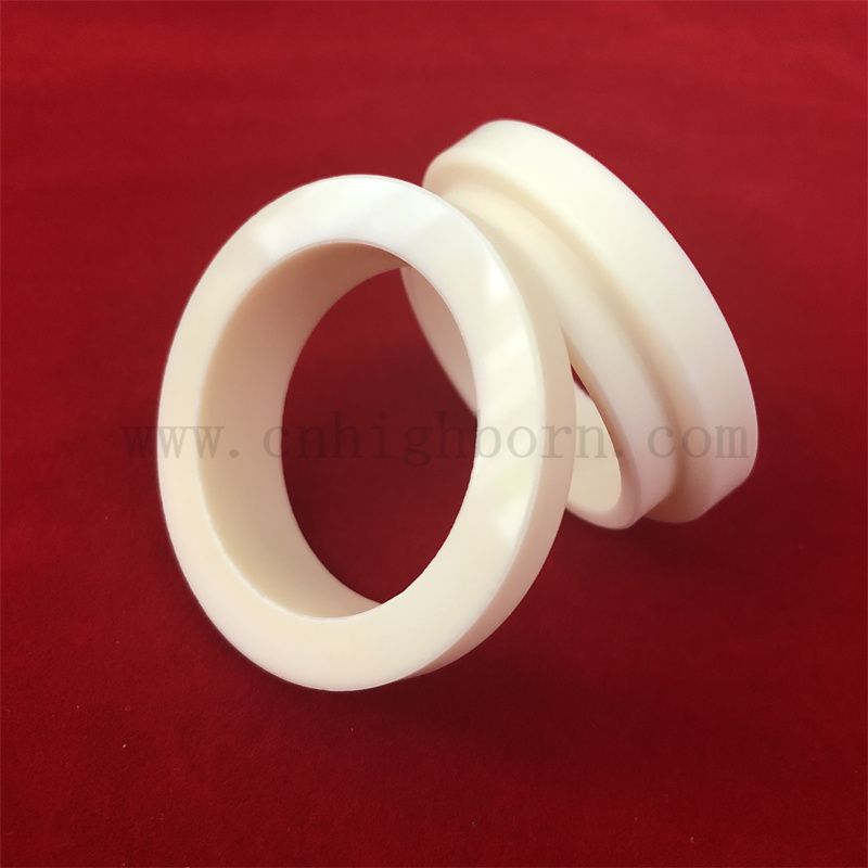 Tragenresistent 95% 99% Alumina AL2O3 Keramikring Keramikdichtung
