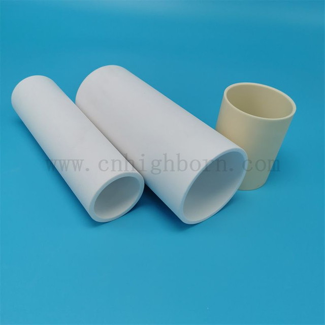 Hochtemperatur-95 % 99,5 % Al2O3-Rohr, Aluminiumoxid-Keramikrohre
