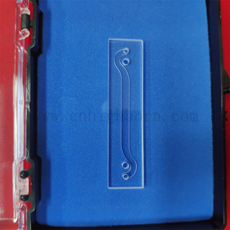 Laborquarzkuvette optische Glasflusszelle für Spektrophotometer