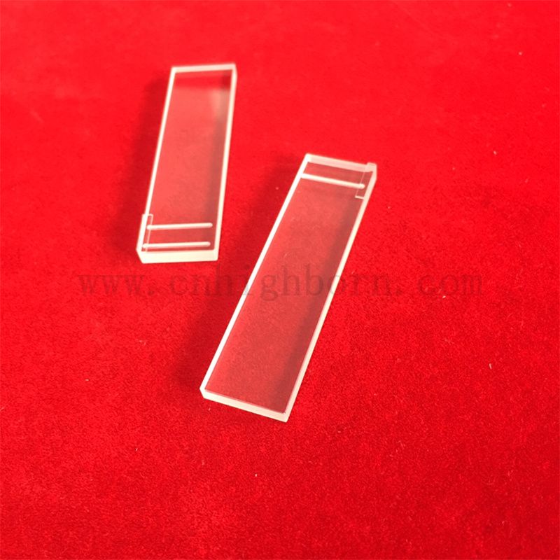 Hochtemperaturlaser Bohrung Klar fusioniert Silica Panel Quarzglasplatte 