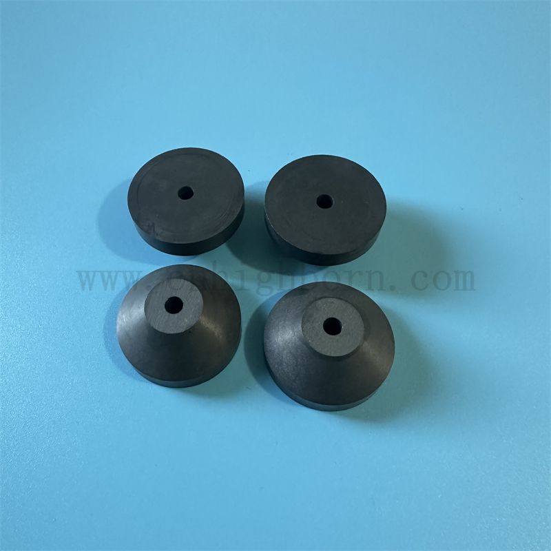 Isolator Borcarbid unregelmäßiger Sandstrahldüse angepasst B4C -Keramikbusch