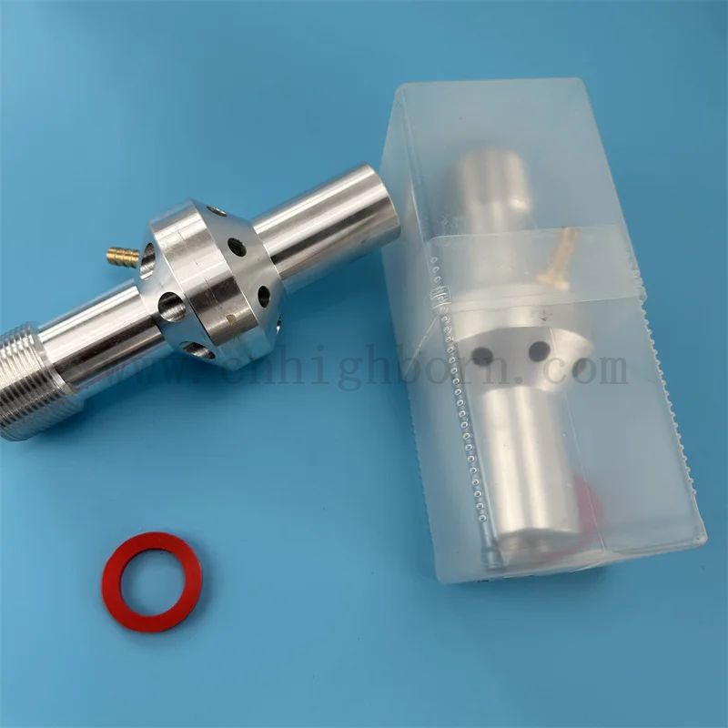 Borkarbid-Keramik-Sandstrahldüse für Sandstrahlgerätekopf mit doppeltem Lufteinlass