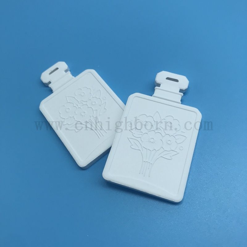 Individuelles Logo-Gips-Aroma-Diffusor-Ornament, dekoratives Dufttablett als Geschenk