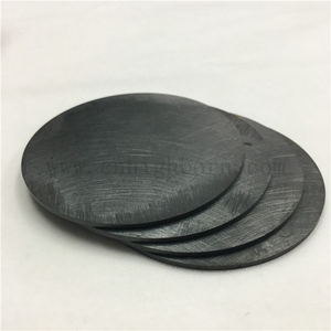 Hochharte schwarze Zirkonoxid-Keramikscheibe ZrO2-Keramikplatte