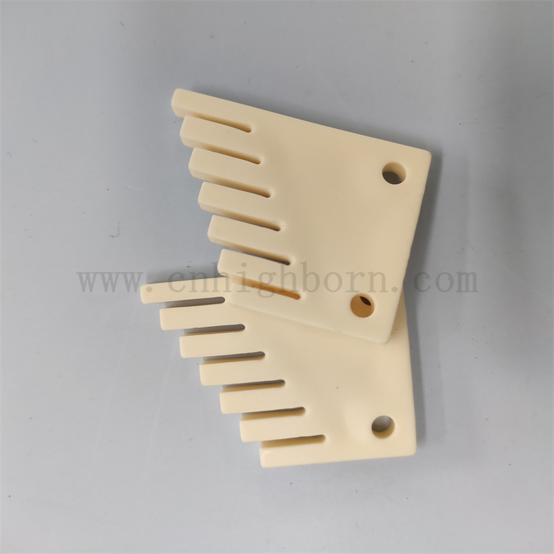  Tragenwiderstand AL2O3 Alumina Keramik Textilhakenteile für Strickmaschine