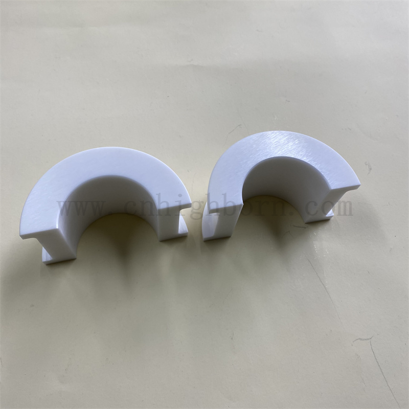  Niedrige thermische Leitfähigkeit Hälfte YSZ ZRO2 Röhrchen Zirkonia Keramikbusch 