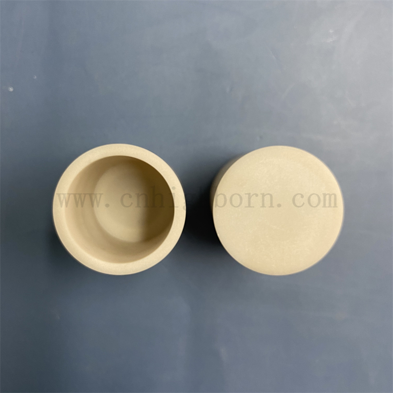 Aluminiumnitrid -Aln -Keramik -Tiegel mit hoher thermischer Leitfähigkeit