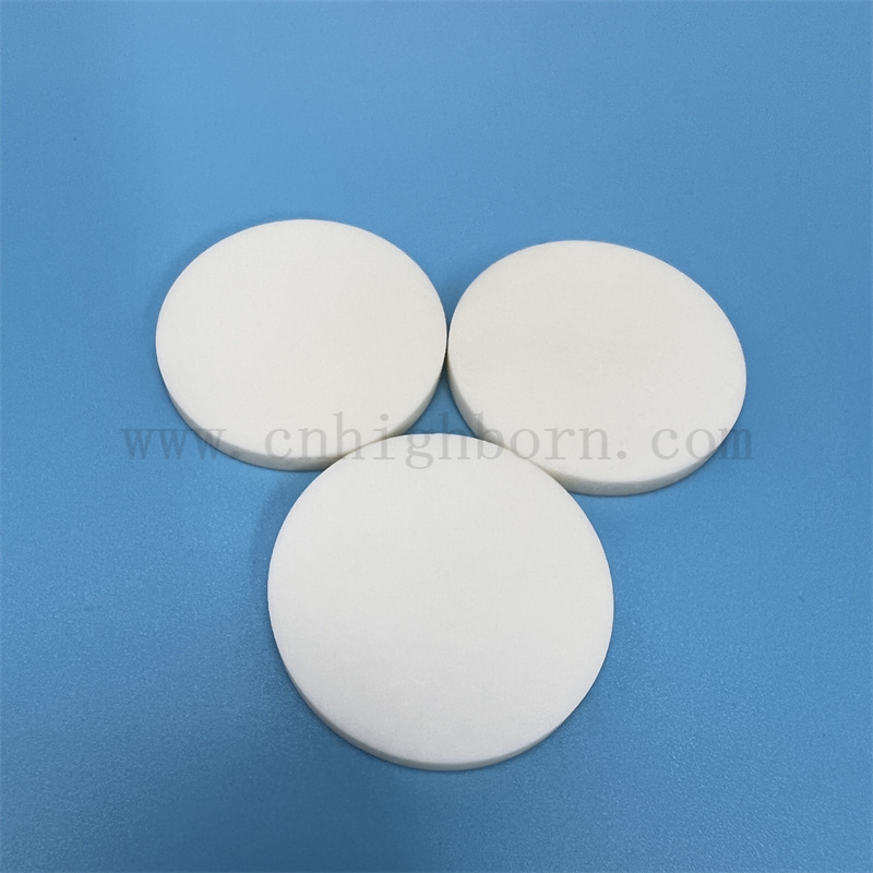 Customized Aluminina Disc 99% AL2O3 Keramik Glattes Oberflächenwafer