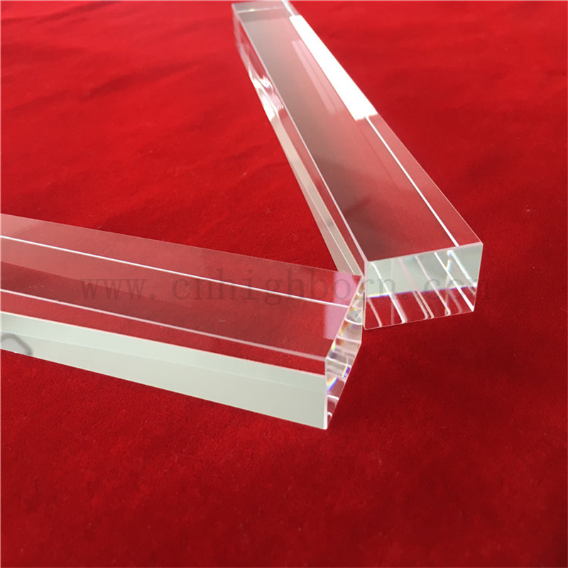  Customized Transparent Fused Silica Quartz Glassrus Quartz Bar