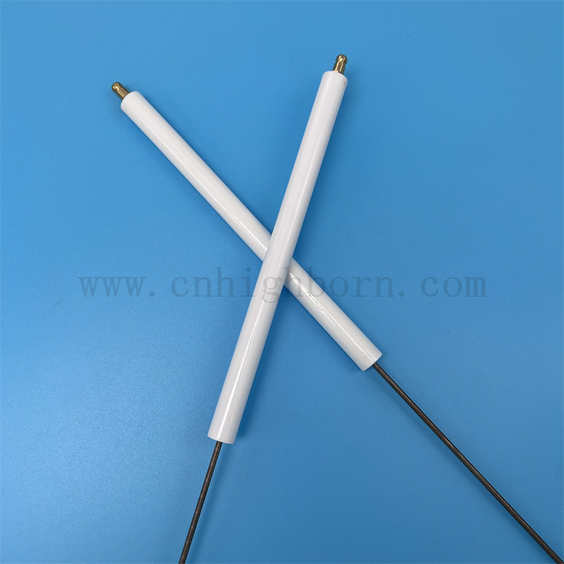95 Alumina Zünder Customized Glazed Gasofen Al2o3 Keramikzündung