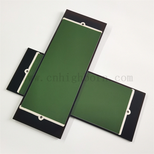 Neue rechteckige Ferninfrarot-Heizplatte aus grünem Keramikglas im neuen Stil