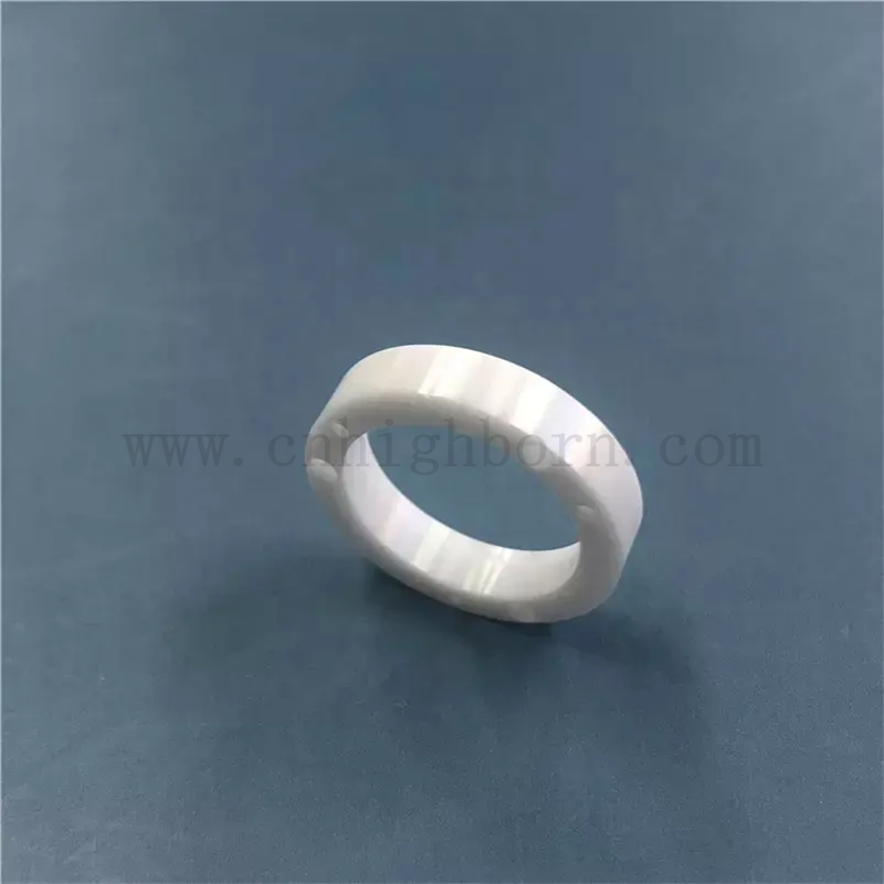 Customized ZRO2 Zirkonia Keramik Yttrium Punch Hole Isolierringe