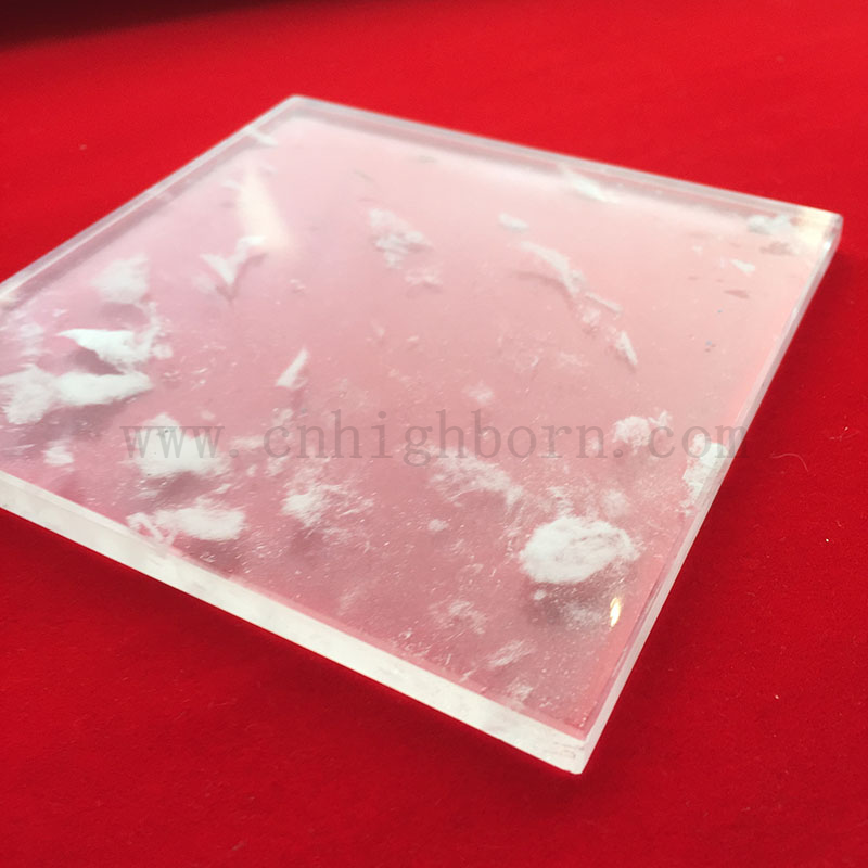 Großer Temperaturwiderstand verschmolzene Kieselsäure -Backwaren -Grill -Quarzplatte