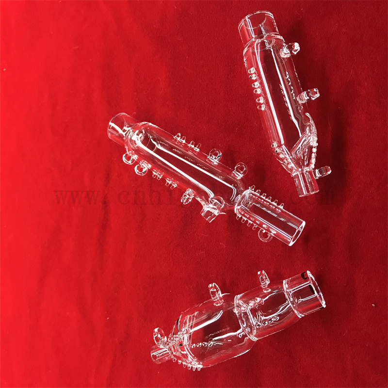 Customized Clear Quarzglas Verdauungsröhrchen Wasseranalyse Quarz Verdauungsröhrchen