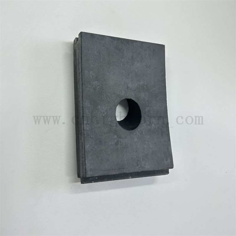 Isolator Schwarzes Siliziumkohlenhydratvolk mit Lochverschleißfest sic Keramikblatt