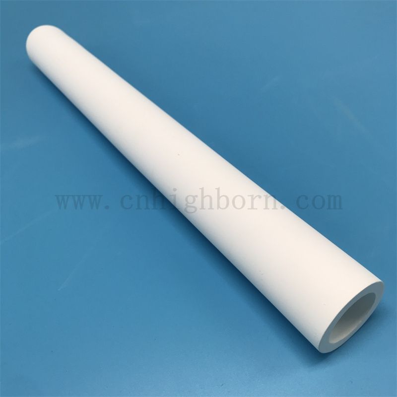 0,35um Apertur Medizinische Feststoff-Gas-Trennung mikroporöse Keramikrohr poröse Filterrohr