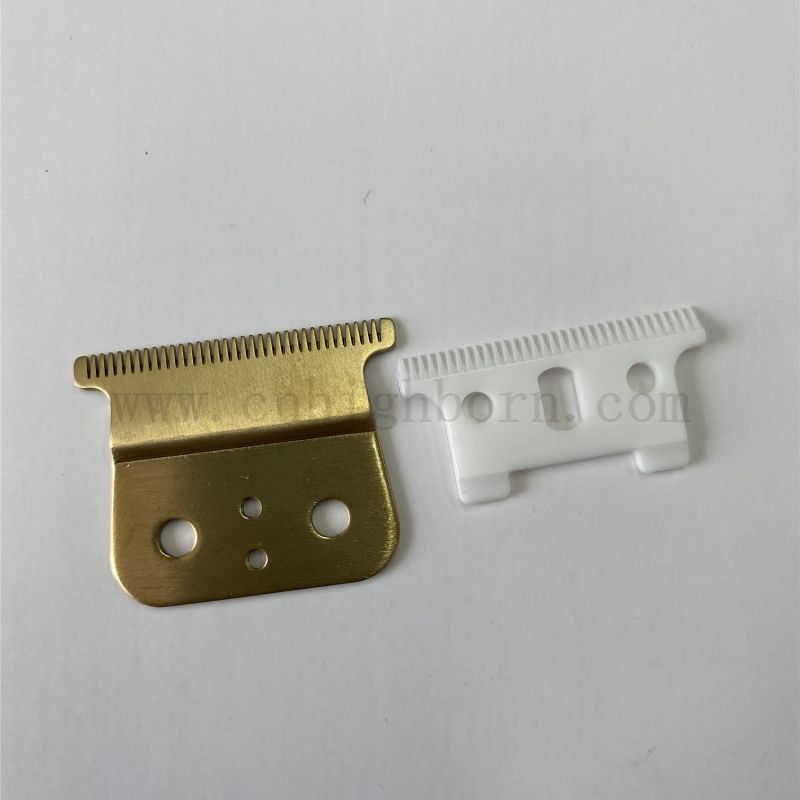 Hochübergreifendes Zirkonia Keramik Haar Clipper Blade Set mit Metallfleckenklinge