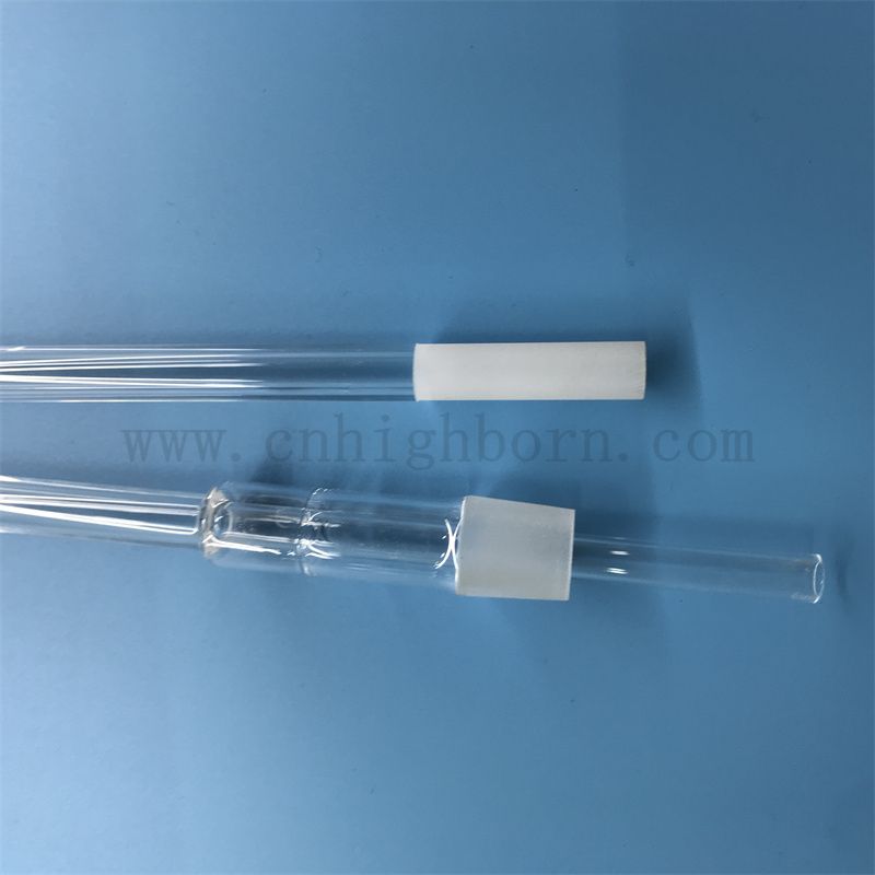 Customisierte Form klares hitzebeständiges fusioniertes Kieselglasquarzrohr