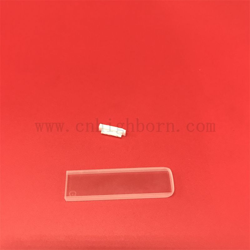 Labor UV 1mm Pfadlänge Quarzkuvette 0,35 ml optische Glaszelle