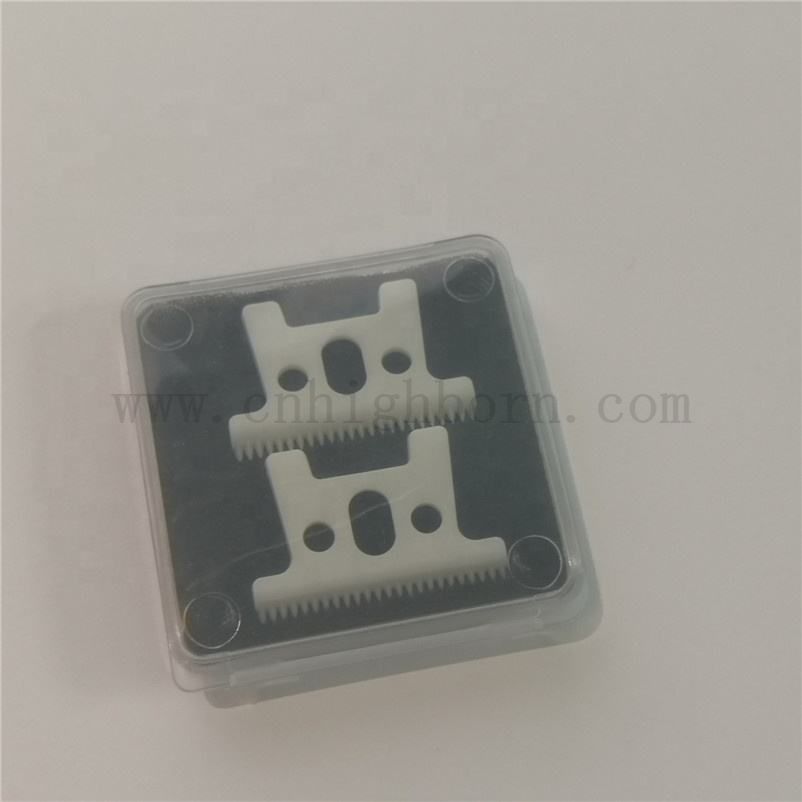 Weiße Zirkonia Keramik -Trimmer -Klingen -Verschleiß Widerstand Haustierpflege Keramikblatt