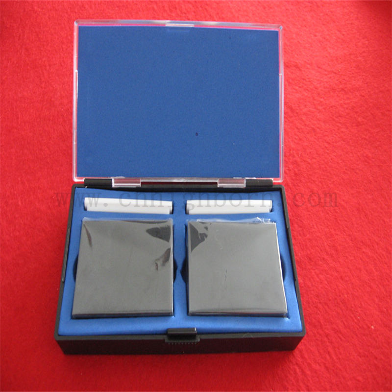 Schwarze Wand Ultra großer Glaszellen Quarzglas Cuvette Chemical Labware