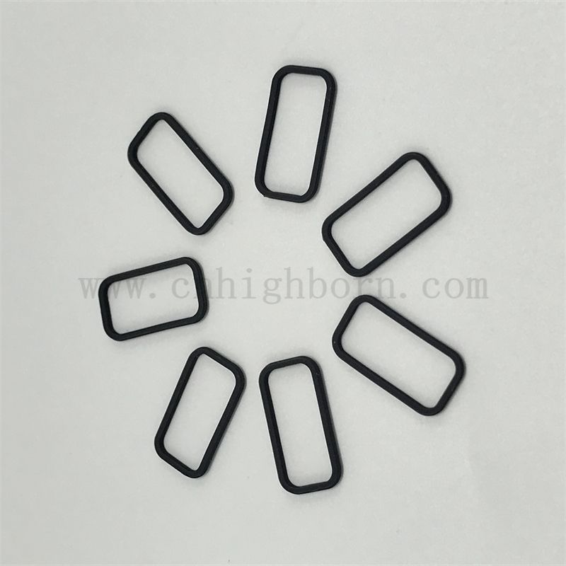 Fabrikversorgung maßgeschneiderte Silikonkautschukdichtungen quadratischer Ringdichtung Dichtungsringhersteller Hersteller