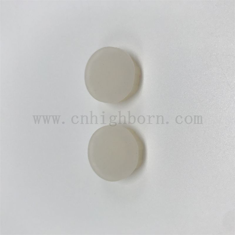 Lebensmittelqualität rund Silikon Gummi -Ferrusdichtung flache Abdeckung Silastic Dichtteile