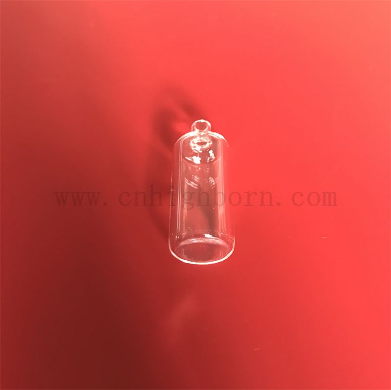 Hochtemperaturwiderstand Tiefes Prozess klarer Quarz -Silica -Glasröhrchen