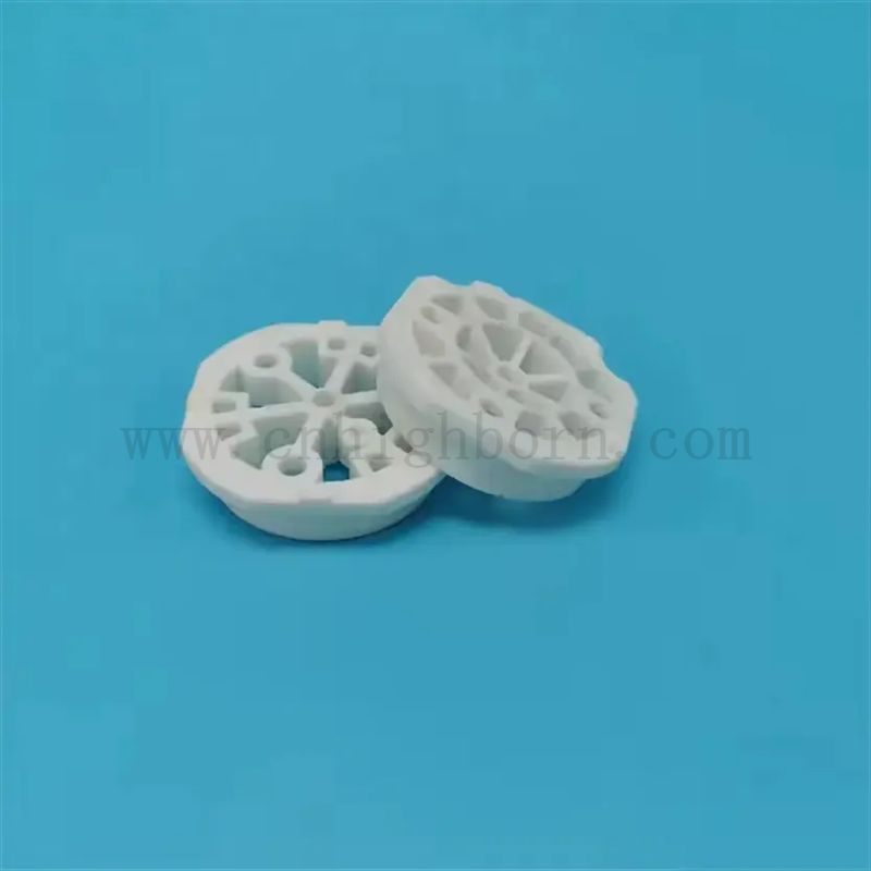 Refractory Cordierit Ceramic Roundplatte mit Löchern für den Ofen Saging Sintering