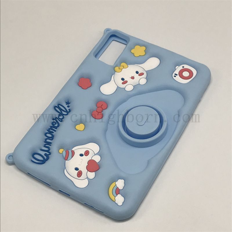 Blaue Farbe Silastic Protective Cover Silikon Gummi -iPad Shell 