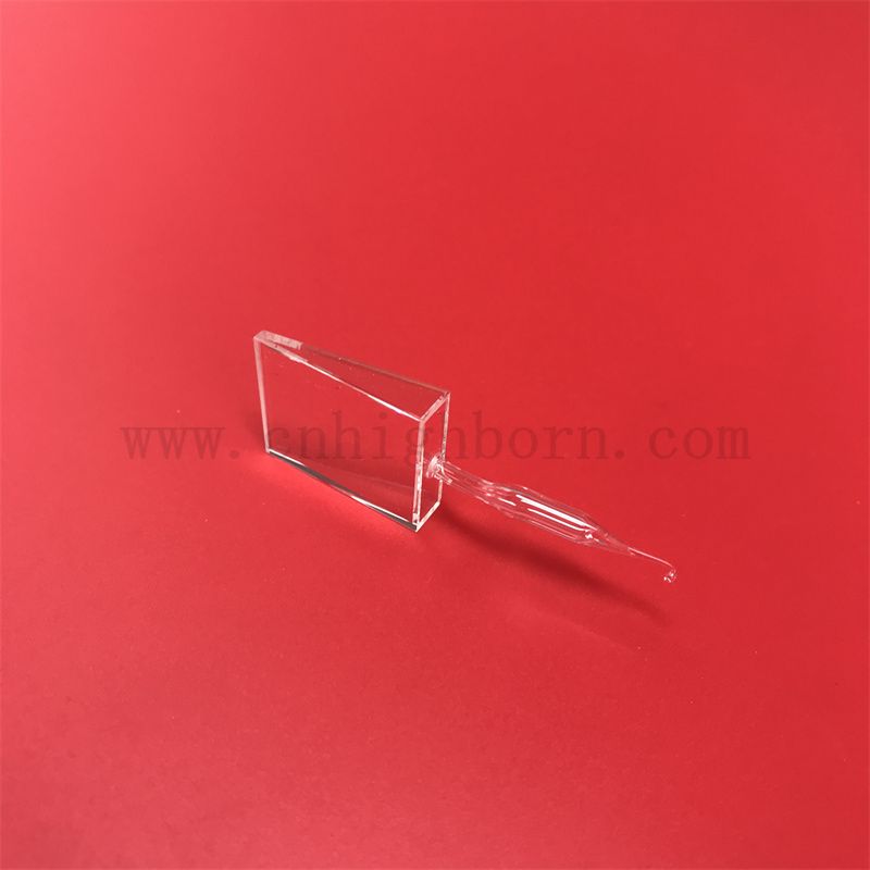 Hohe transparente UV -Glas -Kuvette -Mikroquarz -Fließzellen