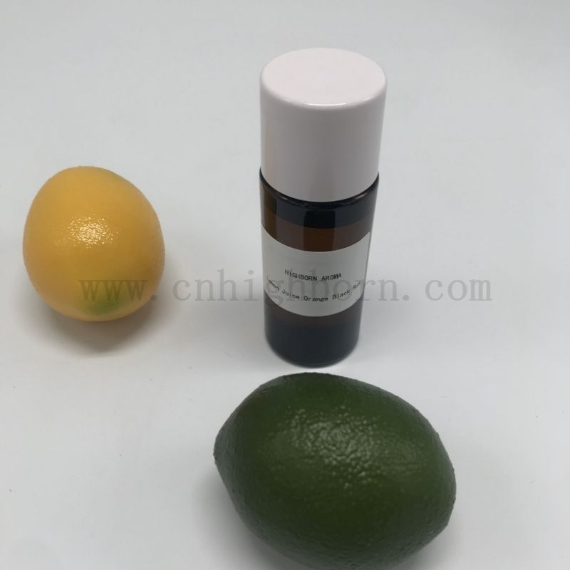 Zitronensaft orange schwarzer Kaugummi konzentriert Früchte Geschmack Duft Öl Essenz