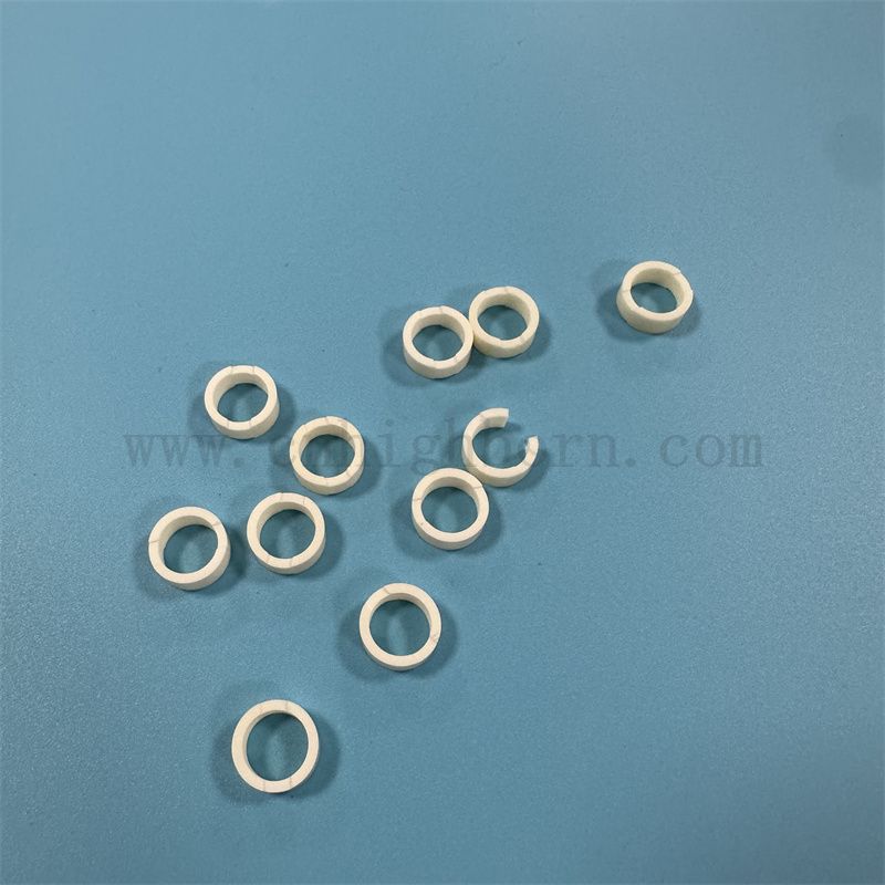 Customized 95% Aluminiumoxid Keramikring Al2O3 Keramikdichtung Dichtung