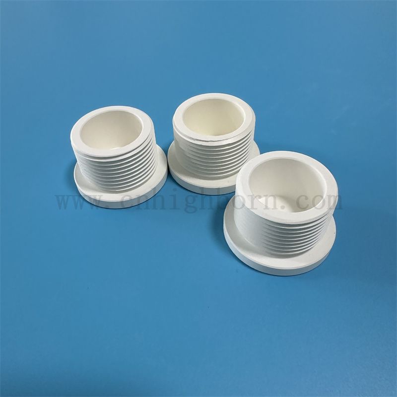 Isolator Bornitrid unregelmäßiger Schraube Teil hoher Wärmeleitfähigkeit Bn Ceramic Busch