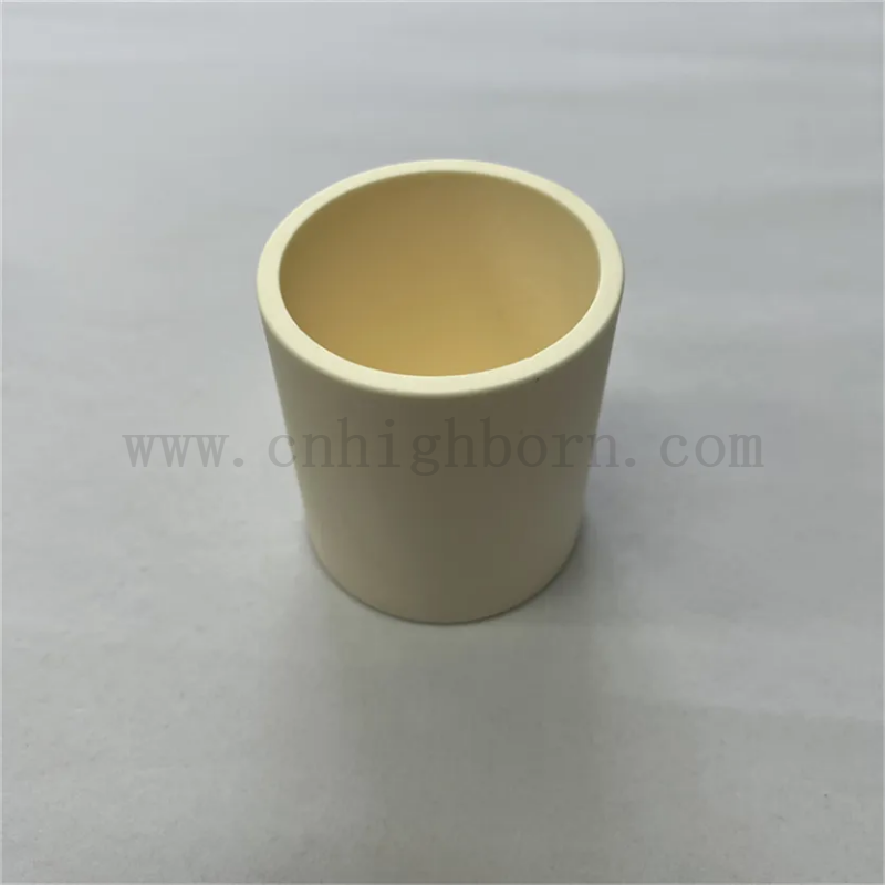 Hochreinheit 99% Aluminiumoxid Keramikchemie Analyse Crucible Al2O3 Porzellan Labware Schmelztiegel