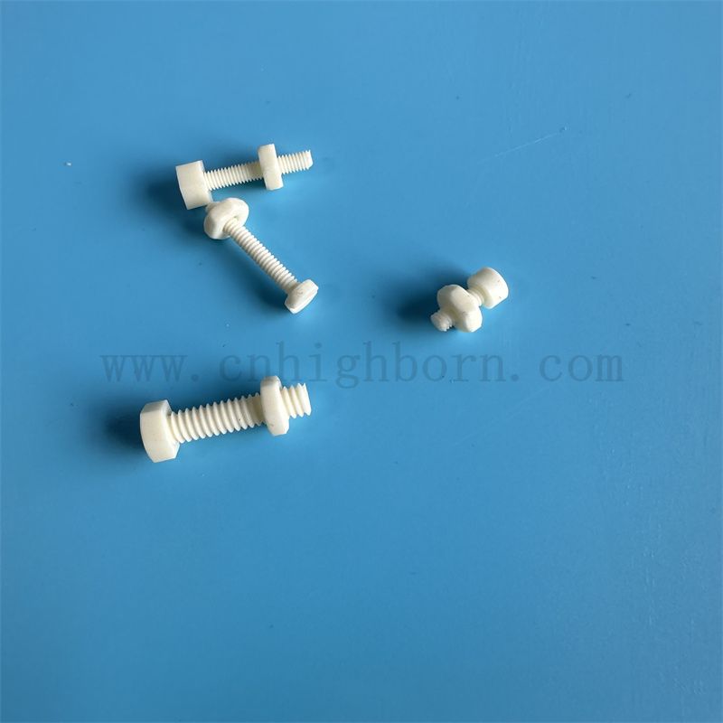 Industrielle 99 Alumina -Keramik -Strukturhalterteile Schimmeldesign und Anpassung Präzisions -Keramikkomponente