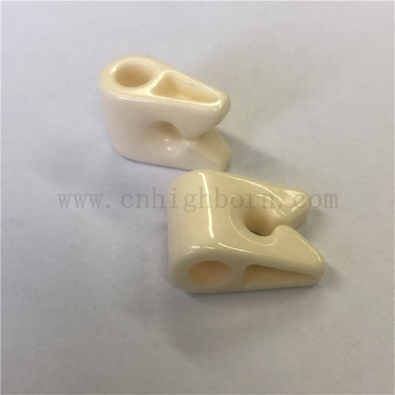 Customized Alumina Guide Textile Keramik Block Al2o3 Textilmaschine Teil