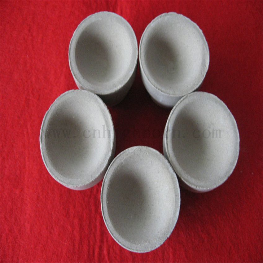 Anpassungsrefraktär mgo feuer say Keramik Tiegel zum Glodschmelzen