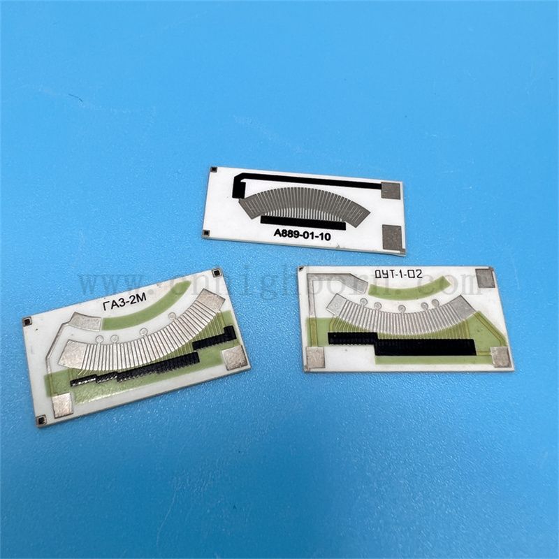 Customized Ceramic Circuit Platine Dicke Filmwiderstände Substrat