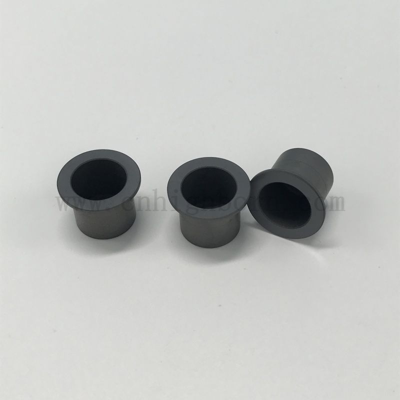 Flansches Sic -Keramikölbecher Siliziumkohlenhöckelheizung Flüchtigen Schmelzbehälter Crucible