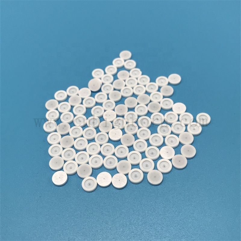 Isolator weiße Zirkonia Unregelmäßige Teil Yttrium stabilisiert ZRO2 Keramik Nebel Düse