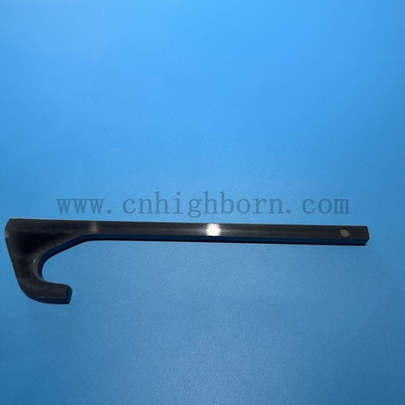 Starke Korrosionsbeständigkeit Siliziumnitrid -Keramik -Aluminium -Imprägned Haken