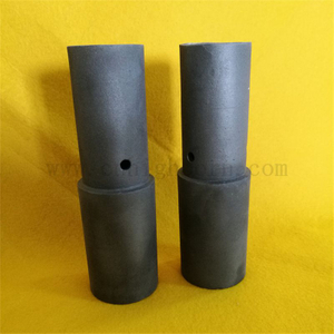 Kundenspezifisches feuerfestes Siliziumkarbid-Keramikofenrohr RBSiC SiSiC-Keramikrohr