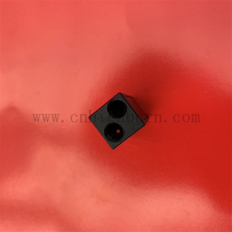 Quarzabsorptionszelle Halbmikrokuvette Schwarze Wand Quarzglas Cuvette