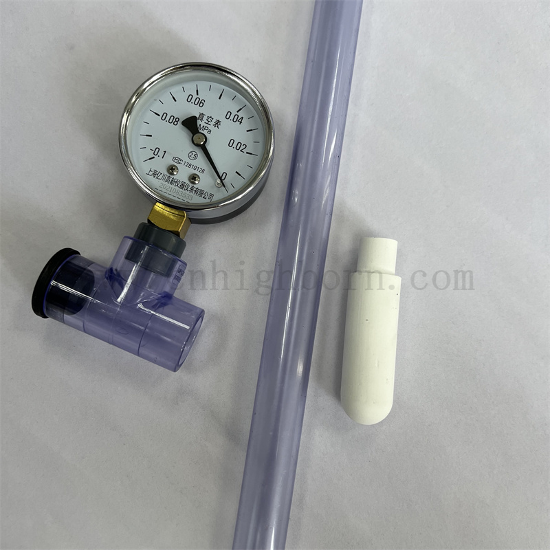 Umweltschutz poröser Aluminiumoxid -Keramik -Sondenröhrchen für Tensiometer des Bodenwasserpotentials